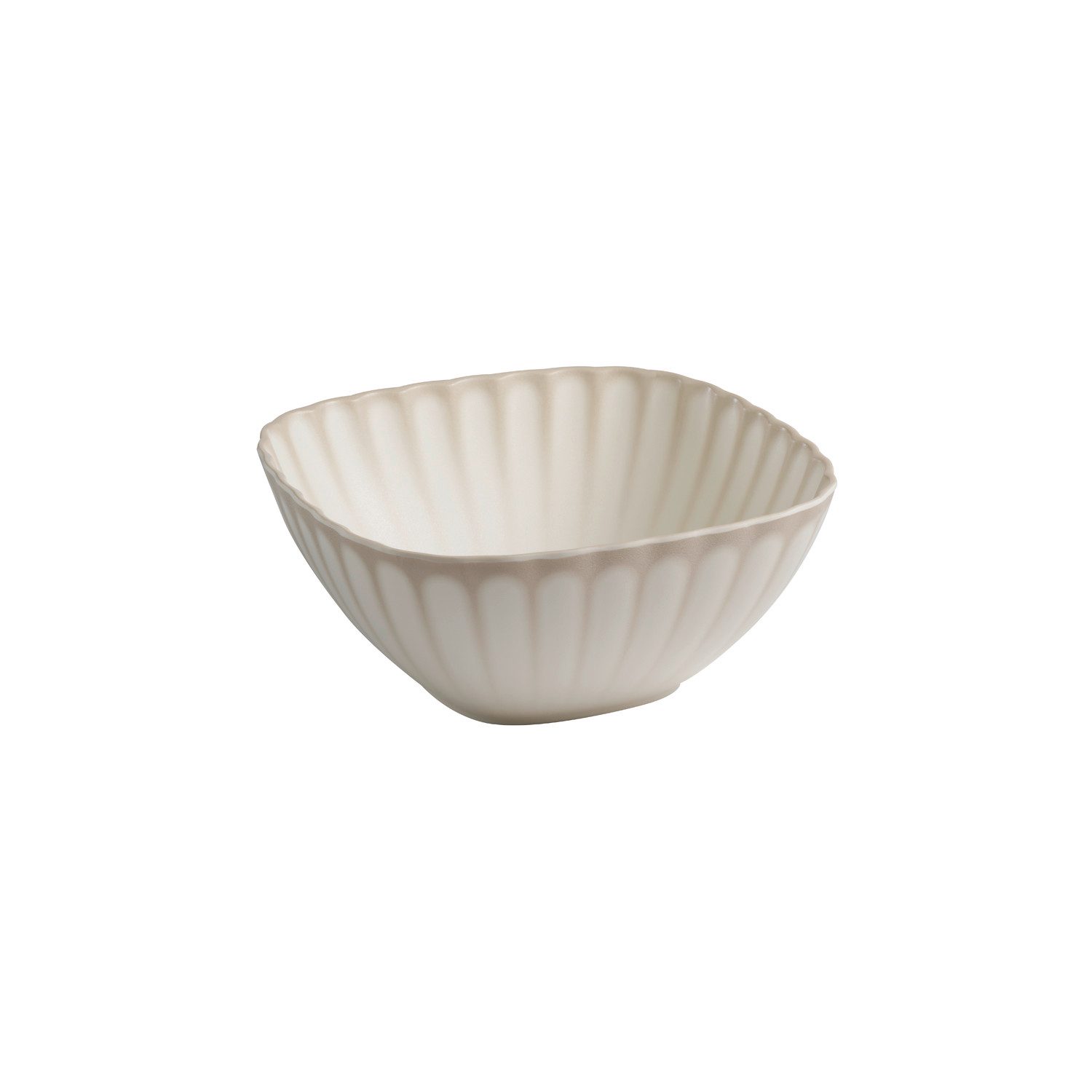 APS Schale ARUMI, Melamin, (1-tlg), Melamin, weiß/beige, stapelbar,spülmaschinengeeignet