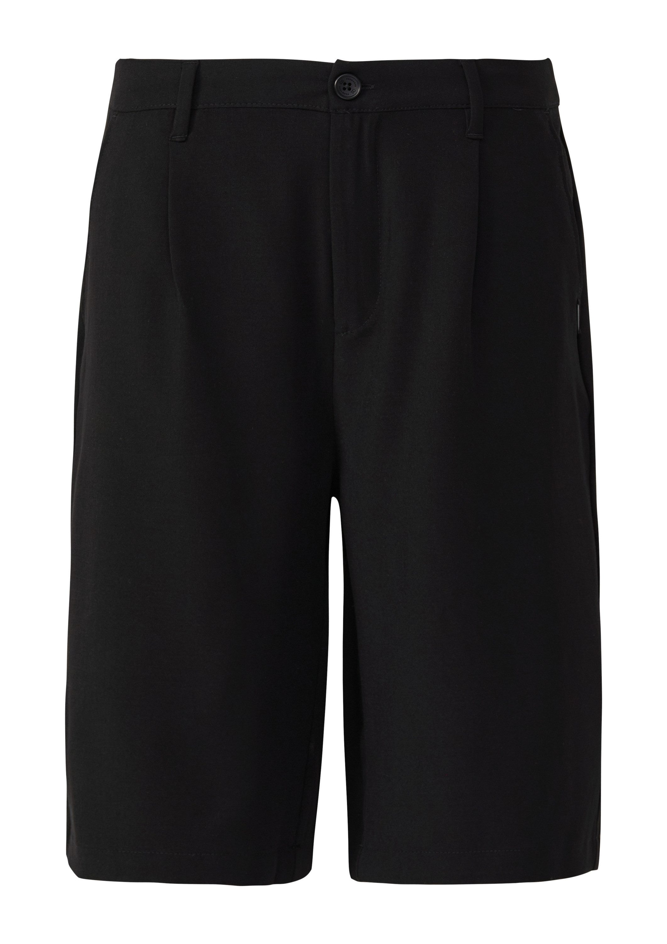QS Shorts Hose Bermuda aus Viskosemix günstig online kaufen