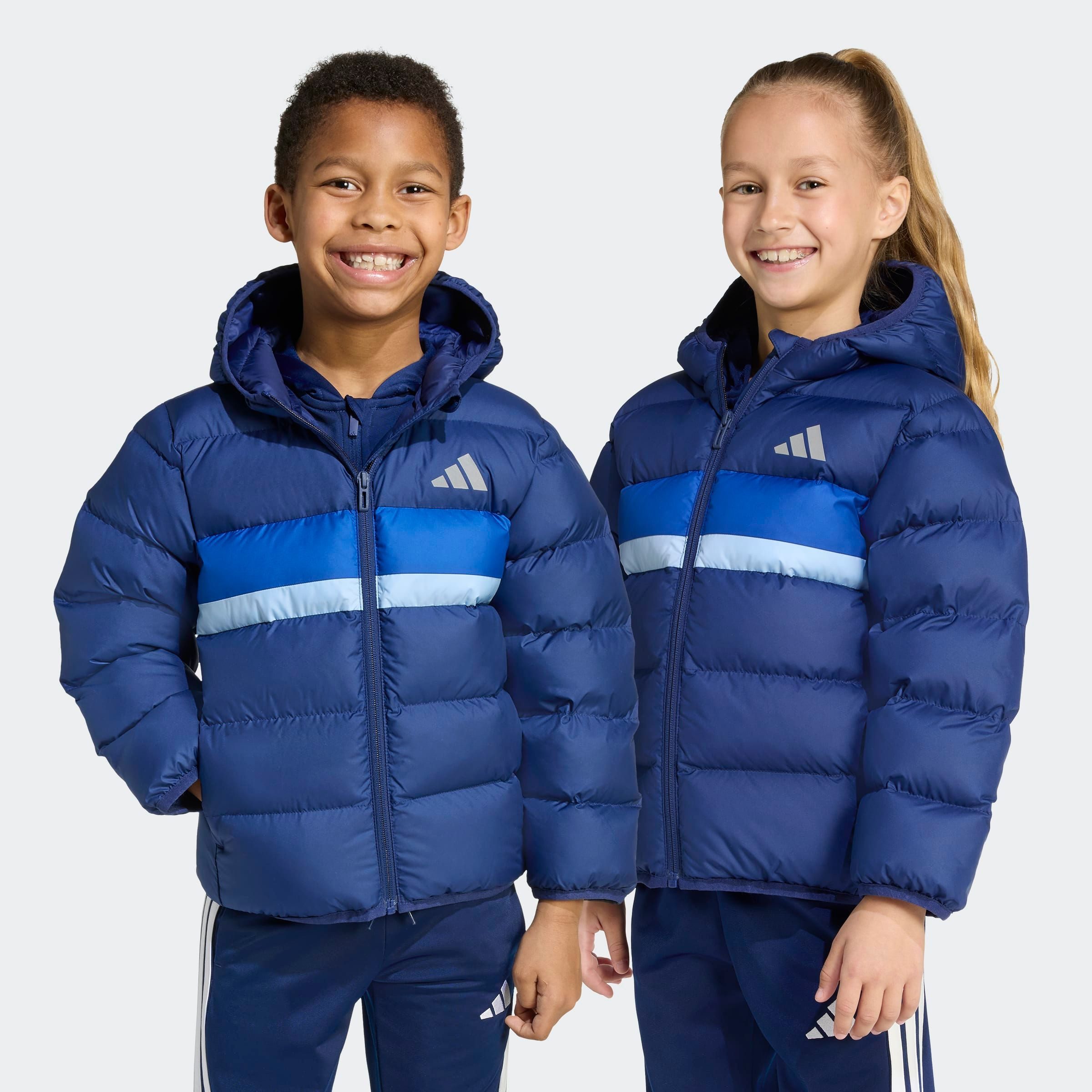 adidas Sportswear Steppjacke KUNSTDAUNEN KINDER für Kinder, mit Reißverschluss