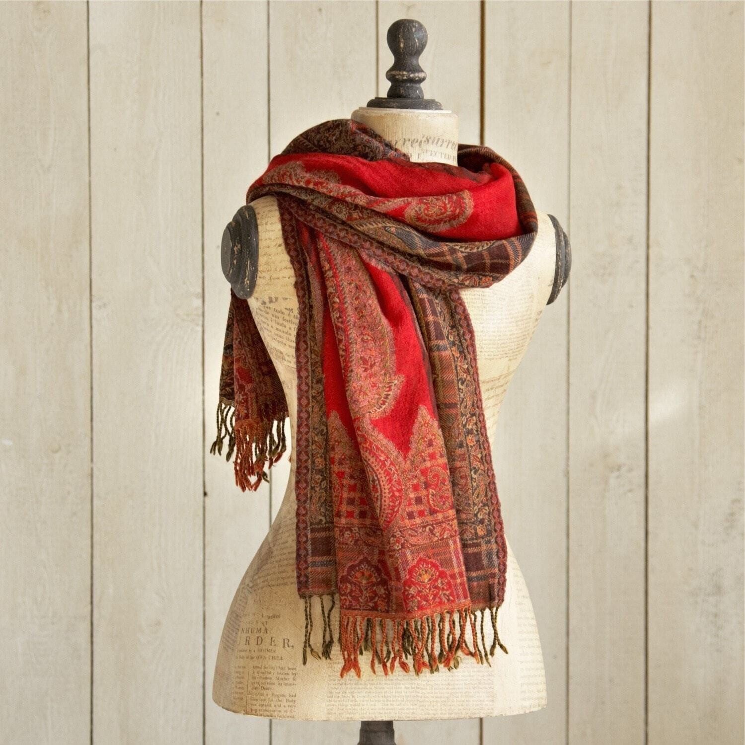 Mirabeau Modeschal Schal Latette rot, none