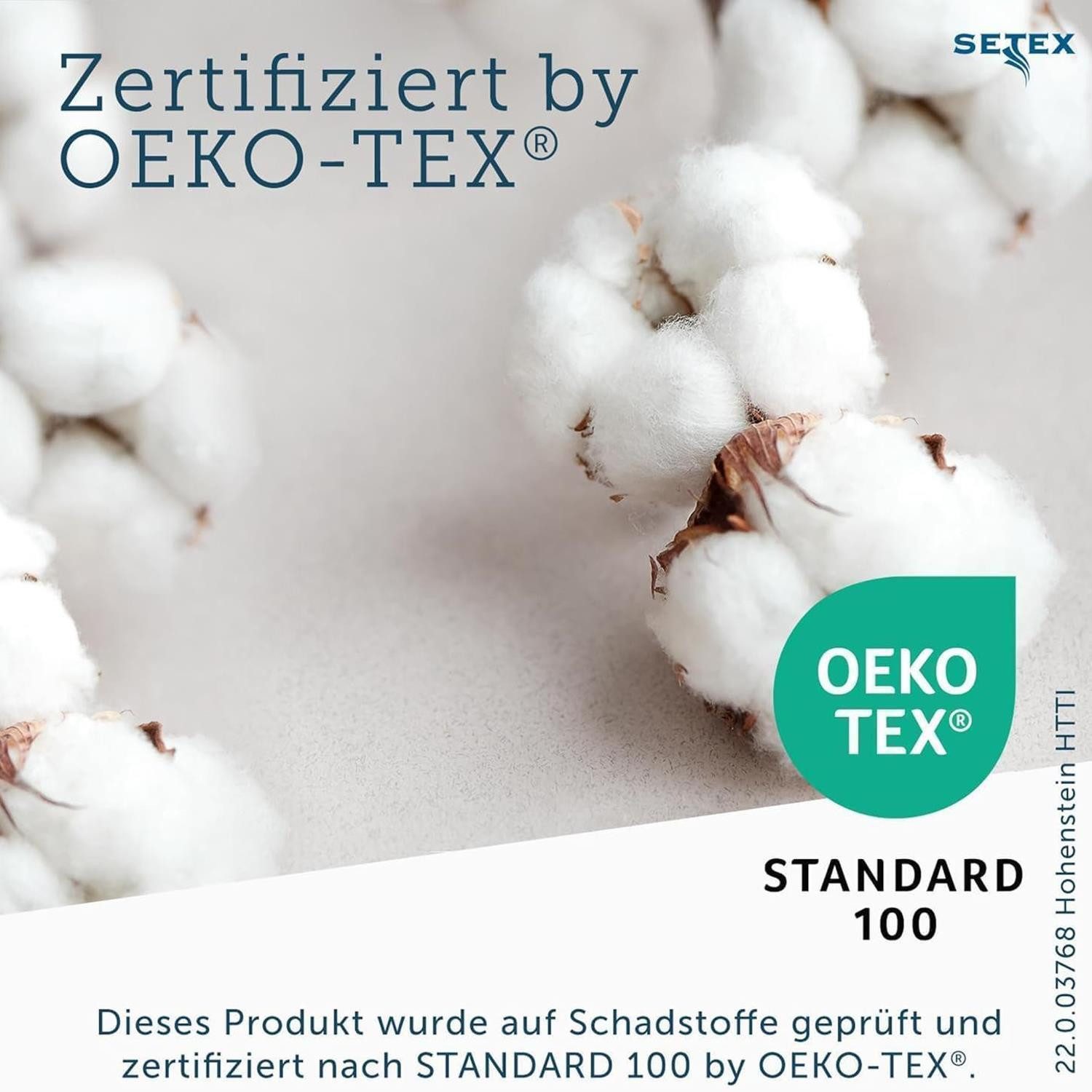 Matratzenschutzbezug Setex Molton Matratzenschutz Matratzenschoner 90x200 bis 200x200 SETEX, Matratzenschutz – Bild 5 von 5