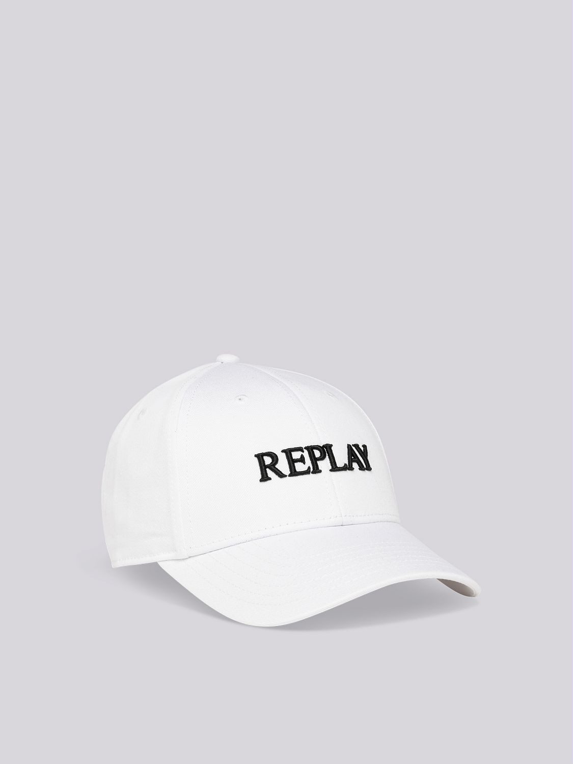 Replay Baseball Cap COMPONENTE NATURALE mit Logo-Stickerei