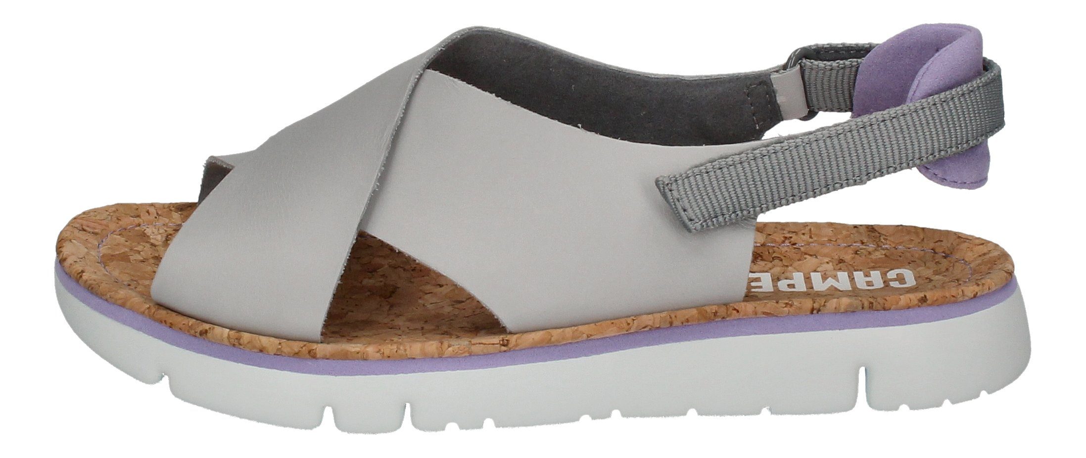 Schuhe Sandaletten Camper ORUGA K200157-029 Riemchensandalette Grey