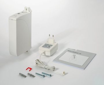 SCHELLENBERG Rollladenmotor Elektrischer Gurtwickler Rollodrive 35, (1 St), Rolladen Gurtwickler, für 14 bis 15mm Gurtbreite, max 12kg Zugkraft