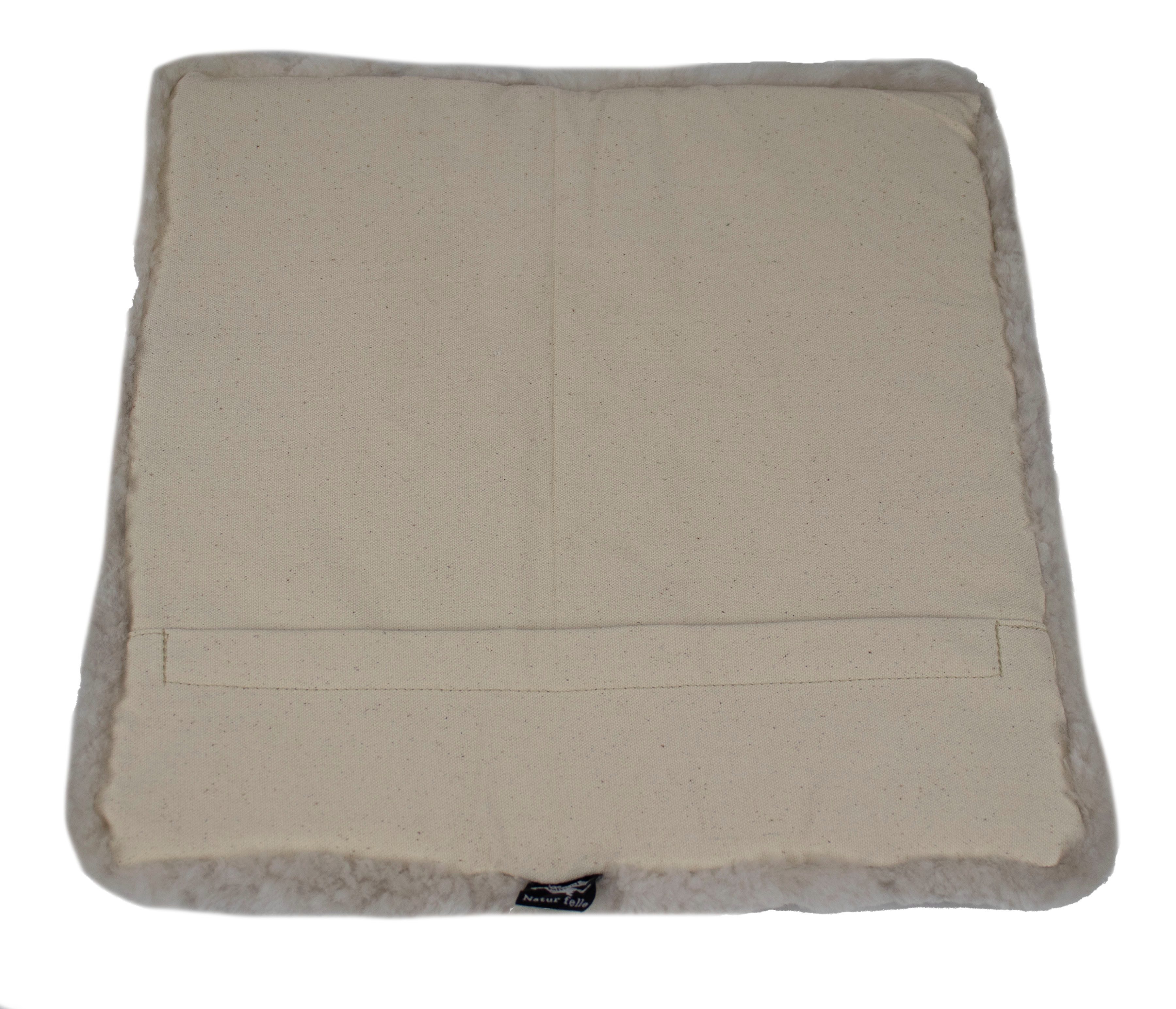 Reissner Lammfelle Sitzkissen Sitzkissen Lammfell SiKi-PA 40x40cm Patchwork