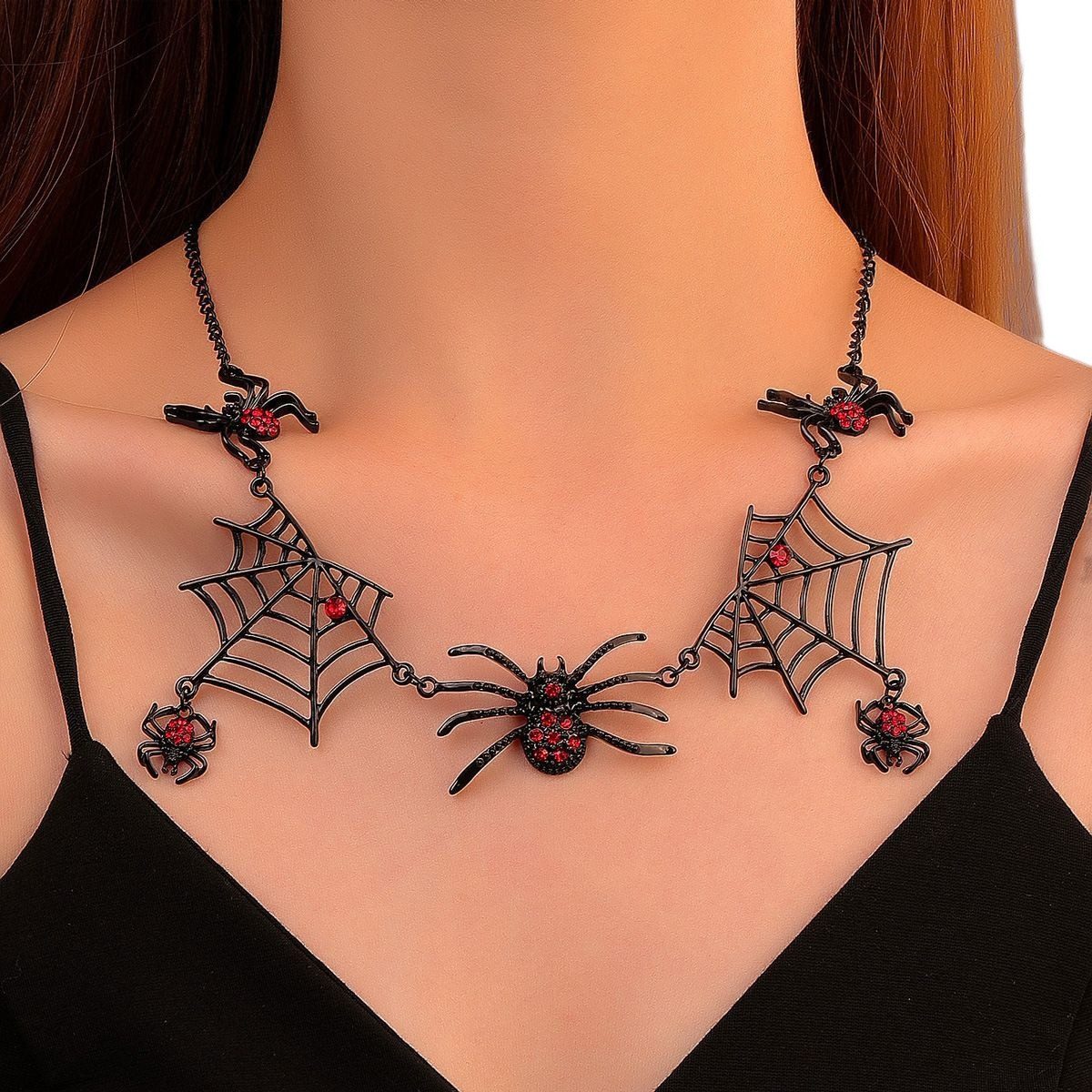 nsihing Choker-Set Gothic-Choker-Halsketten-Set, Halloween-Halskette, Damen Schmuck-Set (1-tlg)