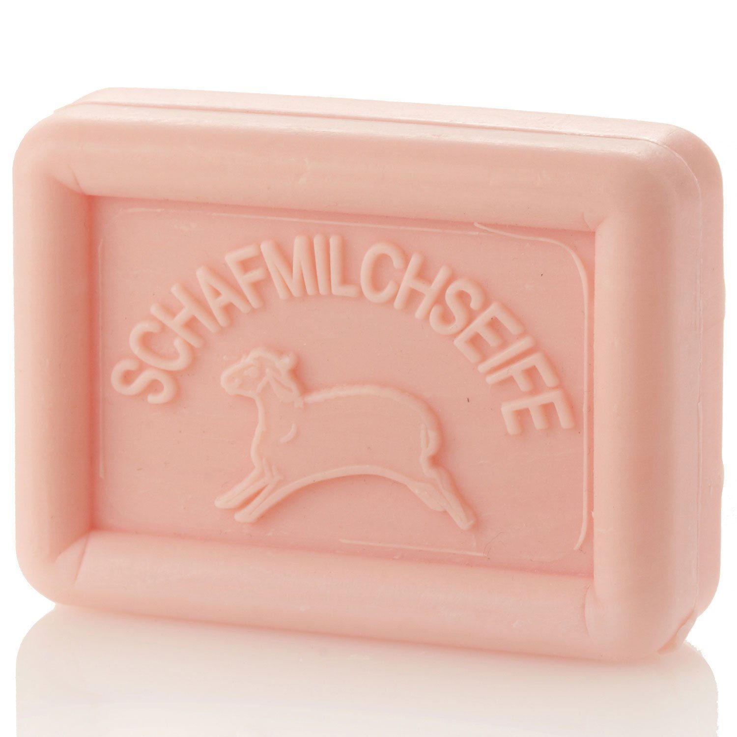 Ovis Handseife Schafmilchseife Naturseife "Rose" aus Österreich, Blockseife