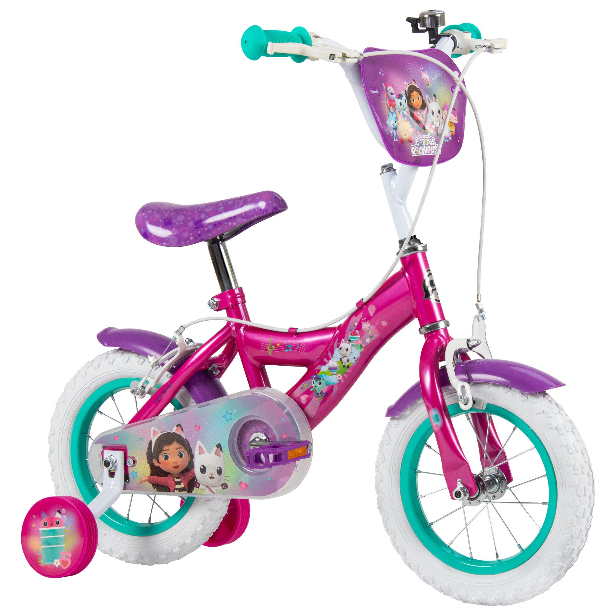 Huffy Kinderfahrrad Gabby's Dollhouse 12-Zoll-Kinderfahrrad von Huffy