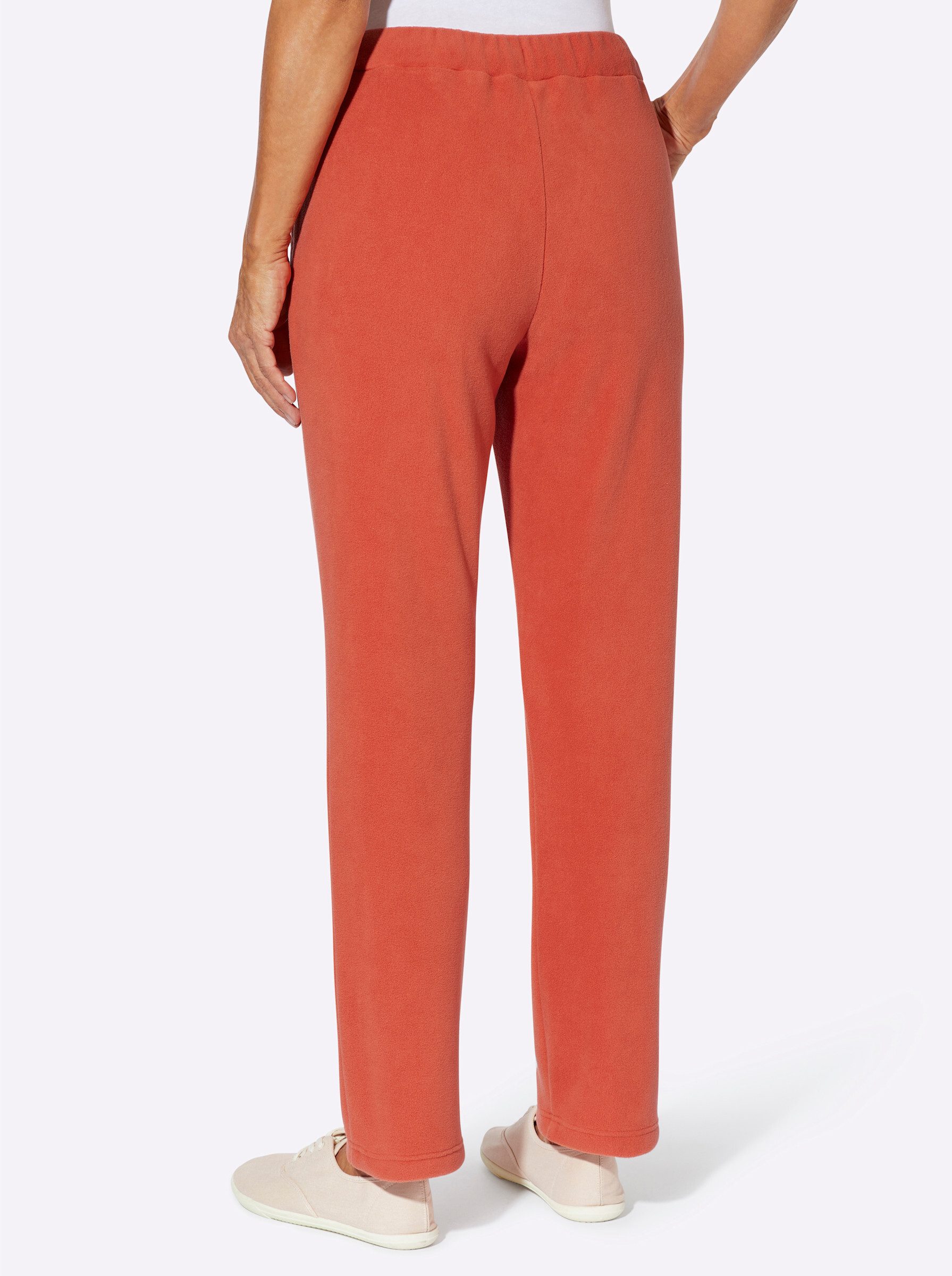 Sieh an! Jerseyhose Fleece-Hose komfortabel günstig online kaufen