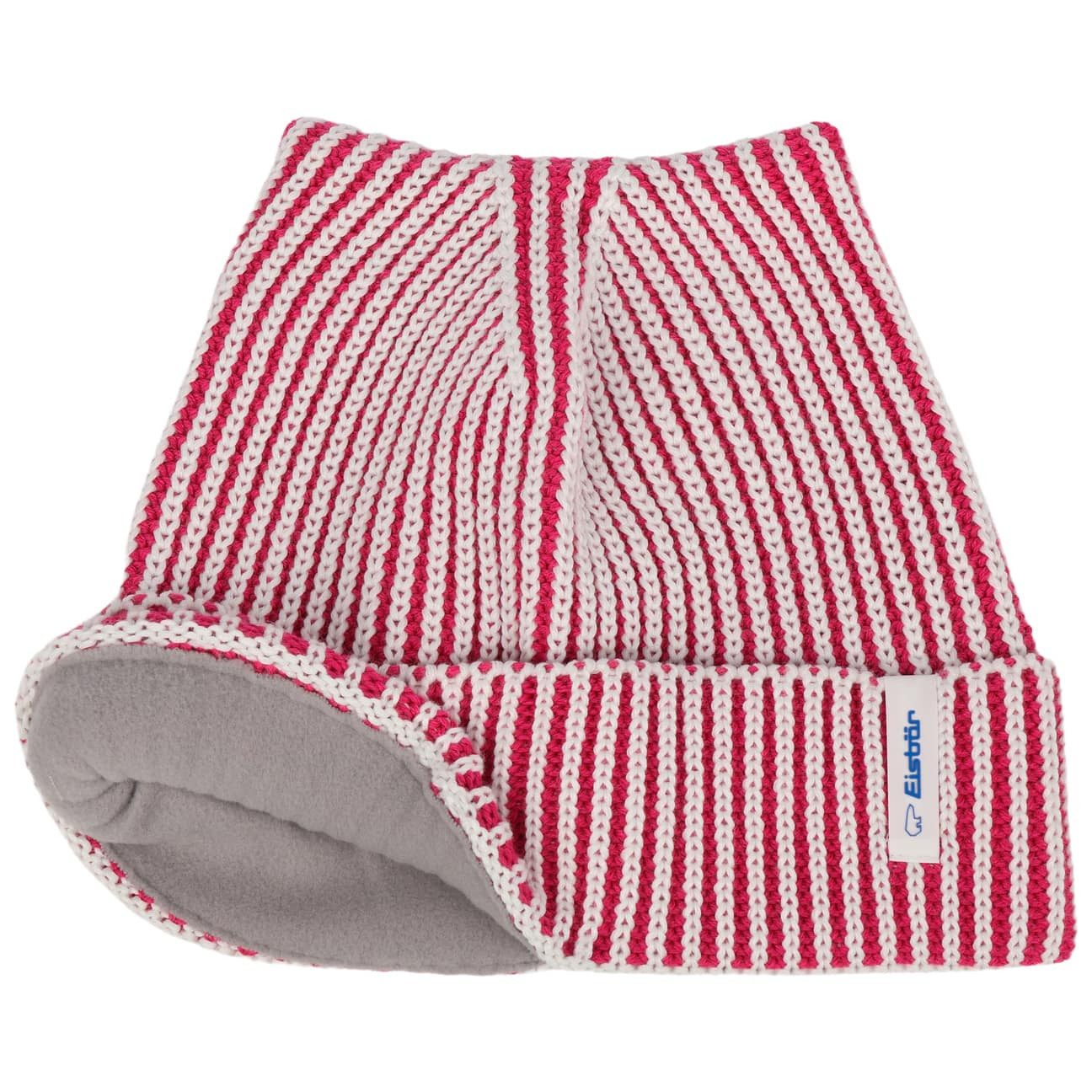 Eisbär Beanie (1-St) Umschlagmütze mit Umschlag, Made in the EU