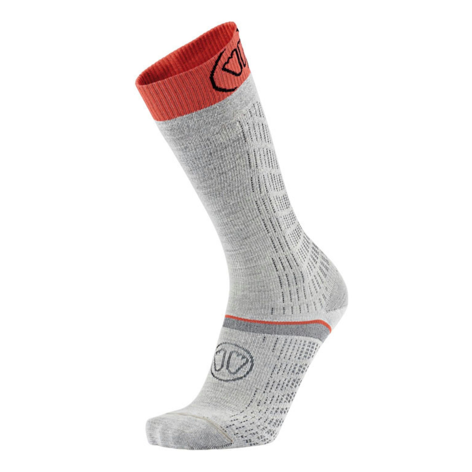 Sidas Strümpfe Ski Merino Performance Women - Damen Skisocken - Grey/Coral