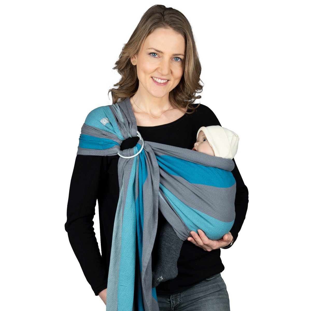 Hoppediz Tragetuch Ring-Sling Brighton