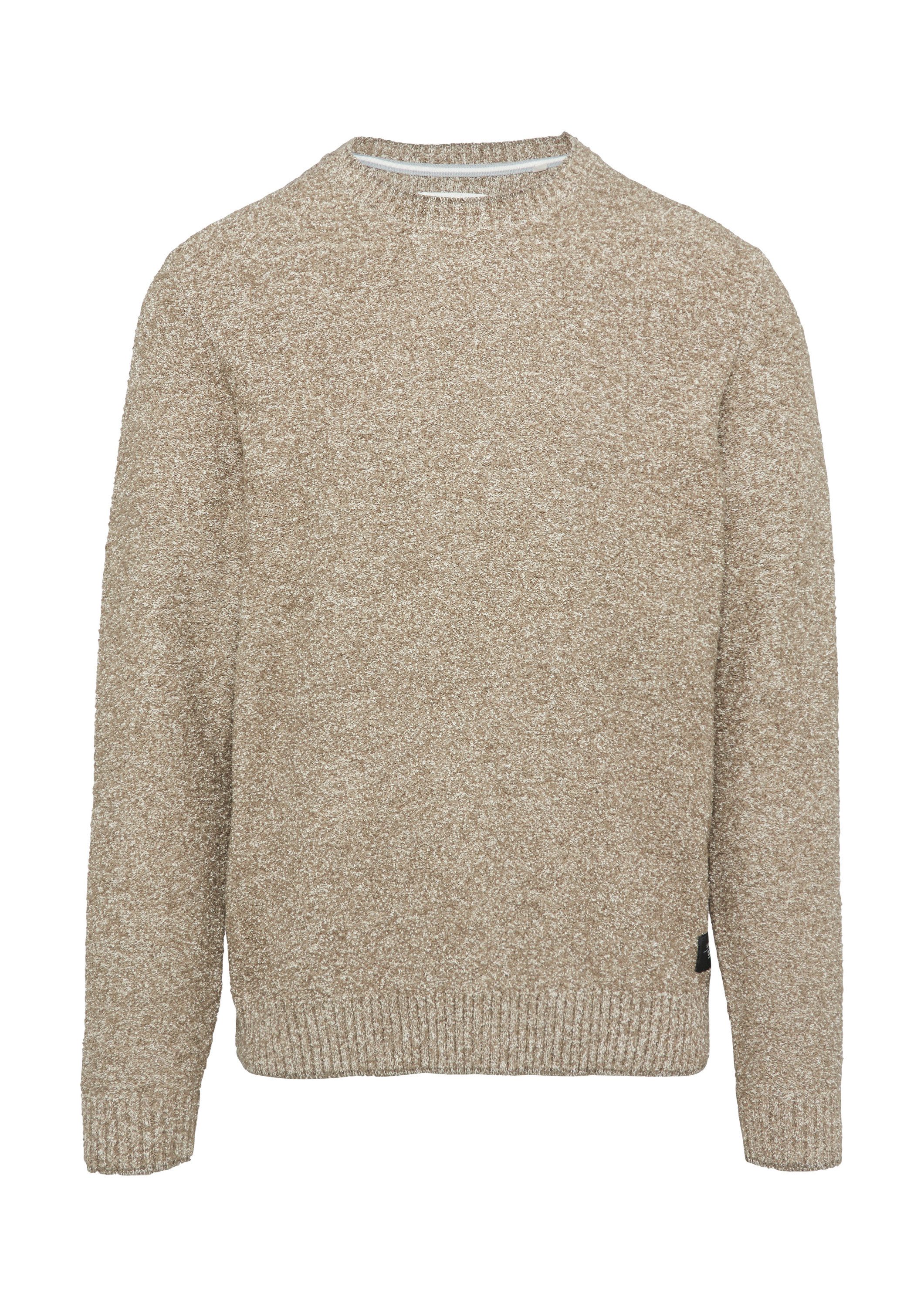s.Oliver Longpullover Strickpullover Grobstrickpullover in Melange-Optik günstig online kaufen