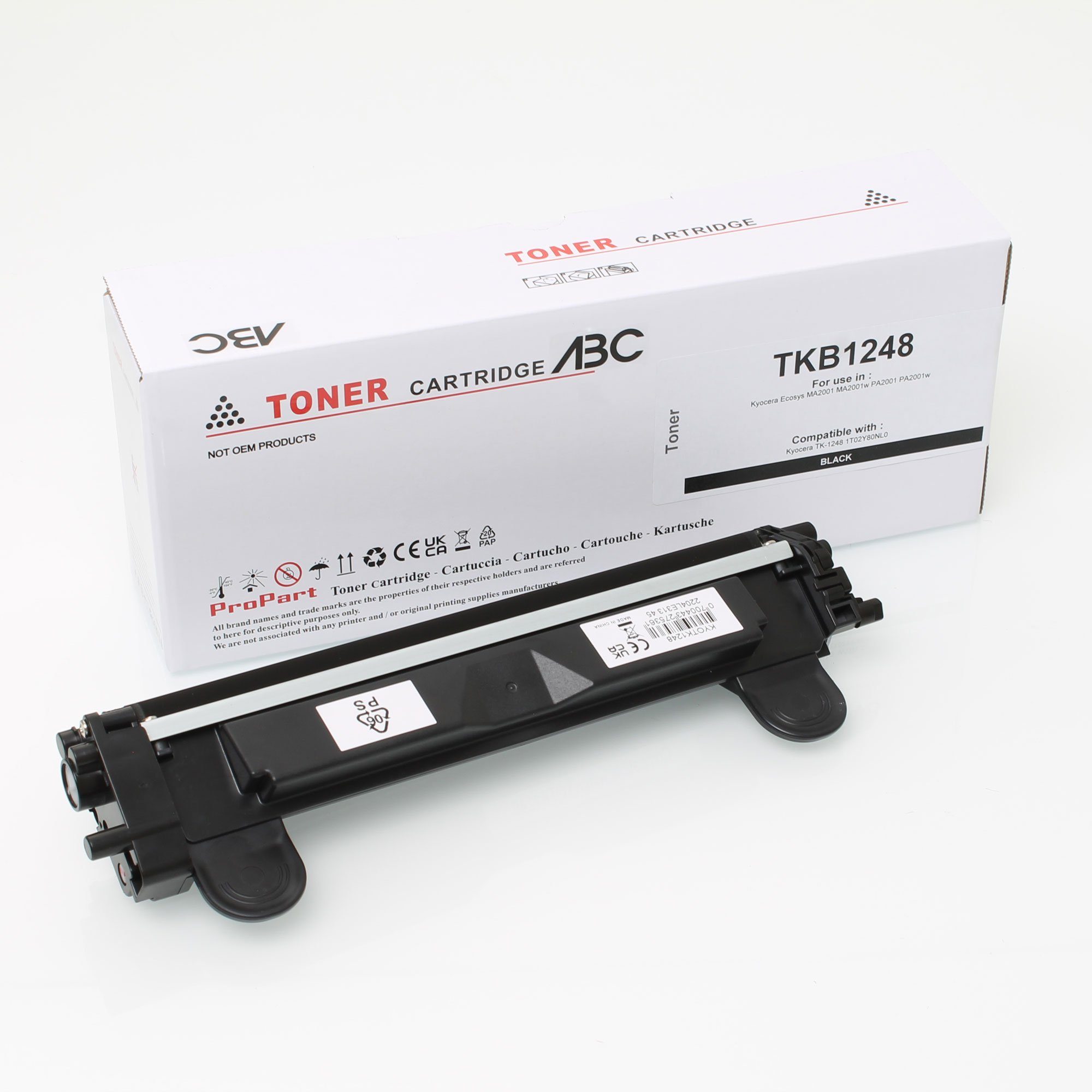 für Tonerkartusche, MA2001w Toner Ecosys MA2001 Kompatibler ABC Kyocera PA2001 TK-1248