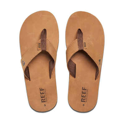 Reef Zehentrenner Sandale Leather Smoothy Zehentrenner Leder Fußbett