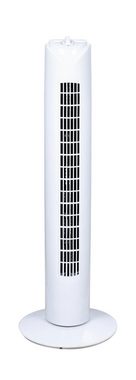 SALCO Turmventilator KLT-1082 weiß, 3 Geschwindigkeitsstufen, 2 Stunden Timer, oszillierend, geräuscharm