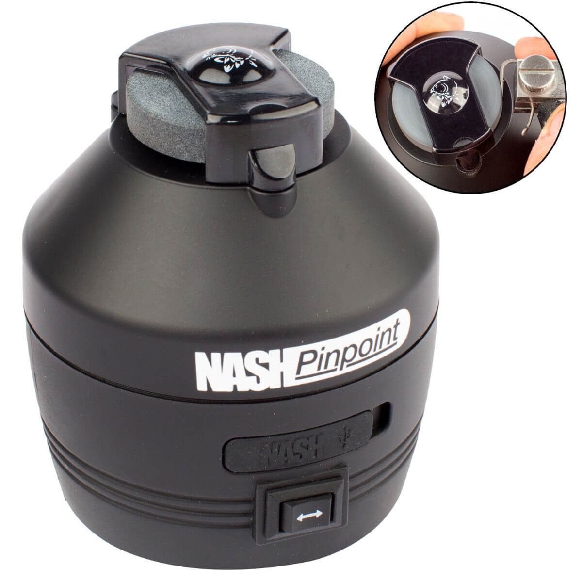 Nash Fishing Karpfenhaken Nash Hook Doctor Vice, Konzipiert zum Schärfen von Karpfenhaken.