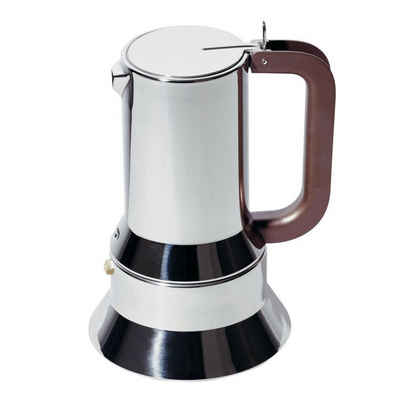 Alessi Espressokocher Espressomaschine SAPPER 30cl, 0.3l Kaffeekanne, Für 3-6 Tassen Espresso