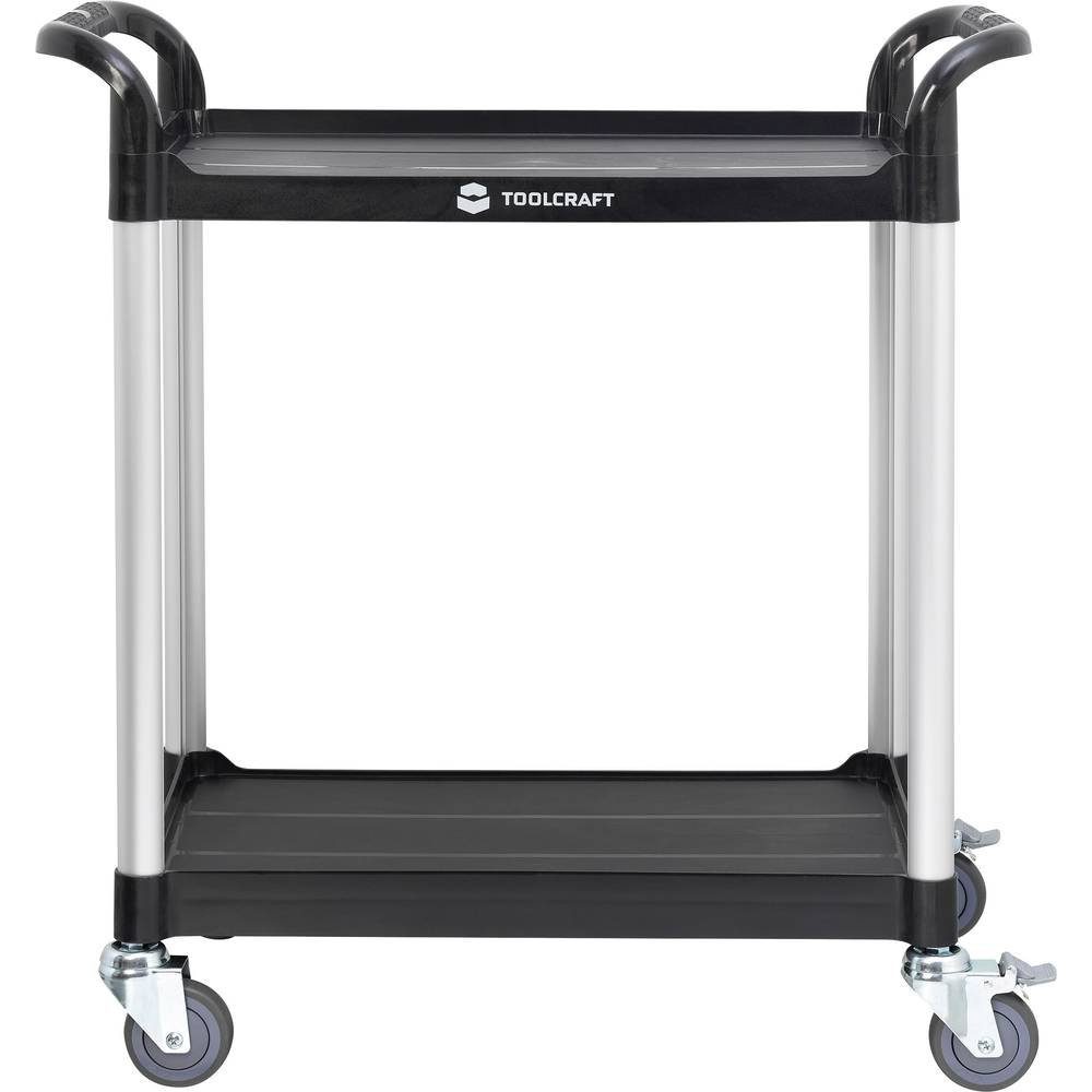 TOOLCRAFT Werkstattwagen Servicewagen mit 2 Plattformen 1296213