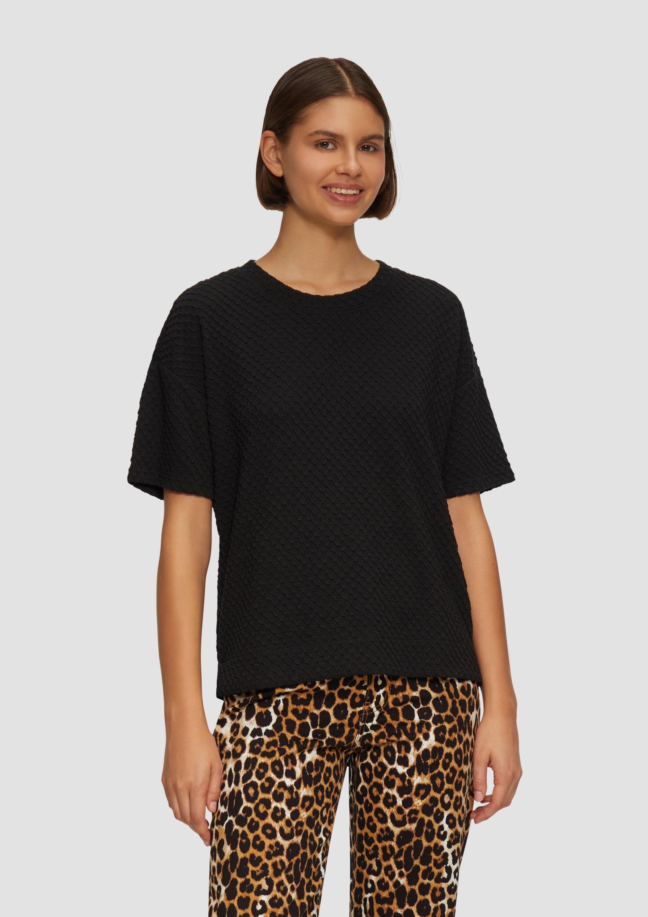 s.Oliver Kurzarmshirt Sweatshirt (1-tlg) günstig online kaufen