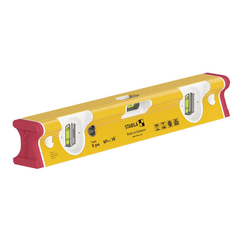 Stabila Wasserwaage Stabila R 300 20268 Wasserwaage 40 cm, (R 300)