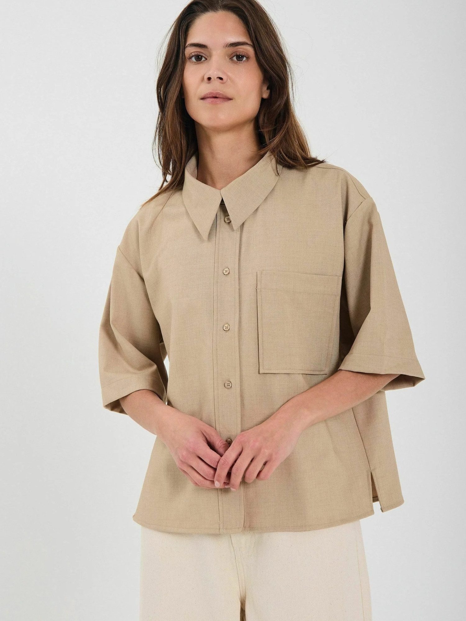Blusentop NORR Shirt Silla