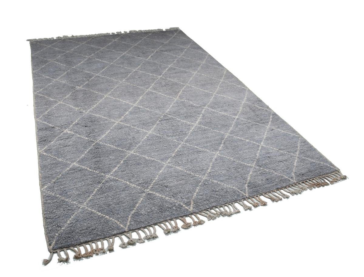 205x296 Orientteppich, Moderner Maroccan Nain mm Design Orientteppich Höhe: Trading, 25 Handgeknüpfter rechteckig, Berber