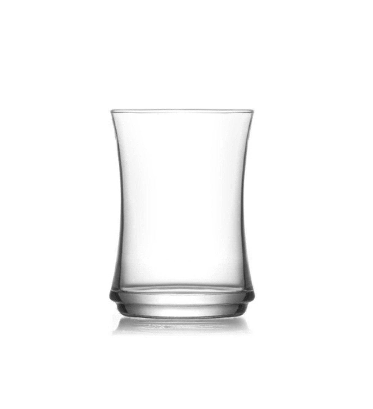LAV Gläser-Set Luna Wassergläser Set – 225 ml, 3-teilig, transparentes Glas, Glas, 3-teilig, 225 ml