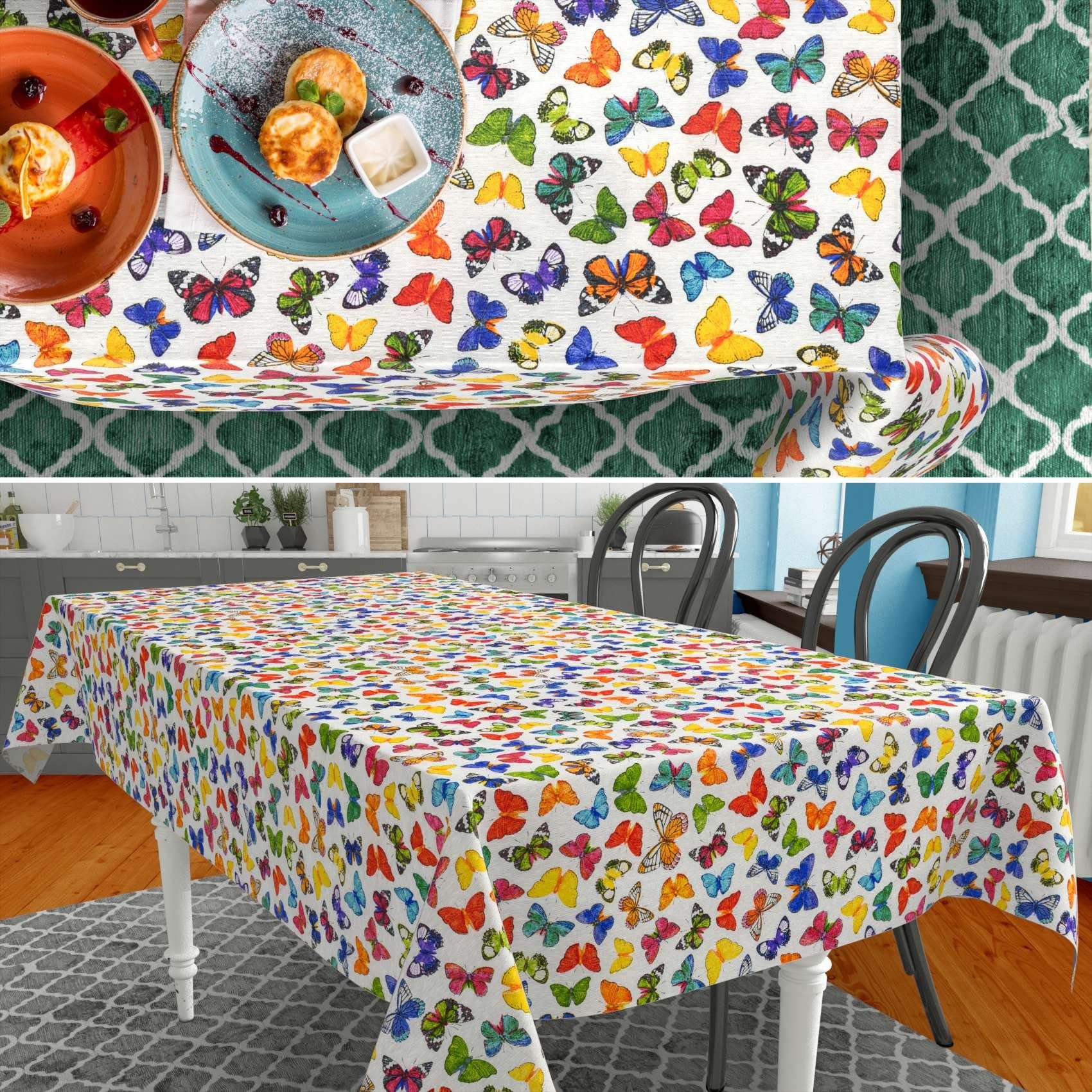 ANRO Tischdecke mit feinem Ästhetik Motiv günstig online kaufen