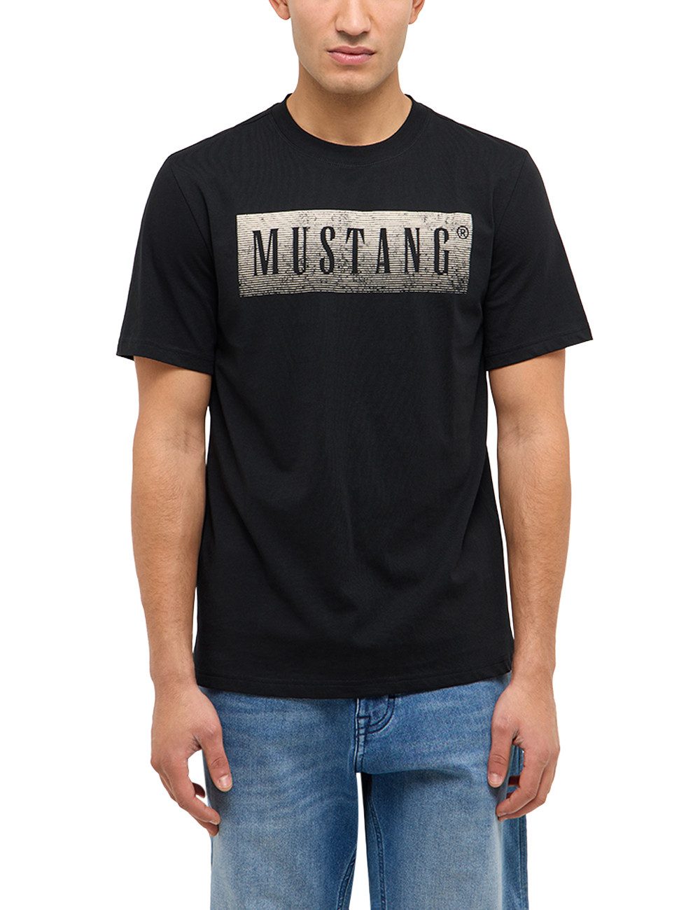 MUSTANG Kurzarmshirt Herren Style Austin
