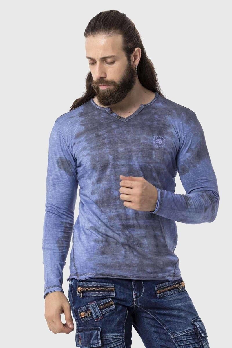 Cipo & Baxx T-Shirt Sweatshirts im Batik-Design