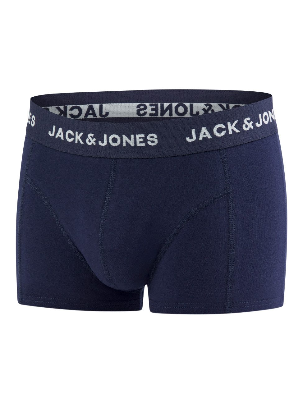 Jack & Jones Boxershorts Herren Retroshorts 6er Pack Basic Trunks (Vorteilspack, 6-St) Unterhosen mit Stretch