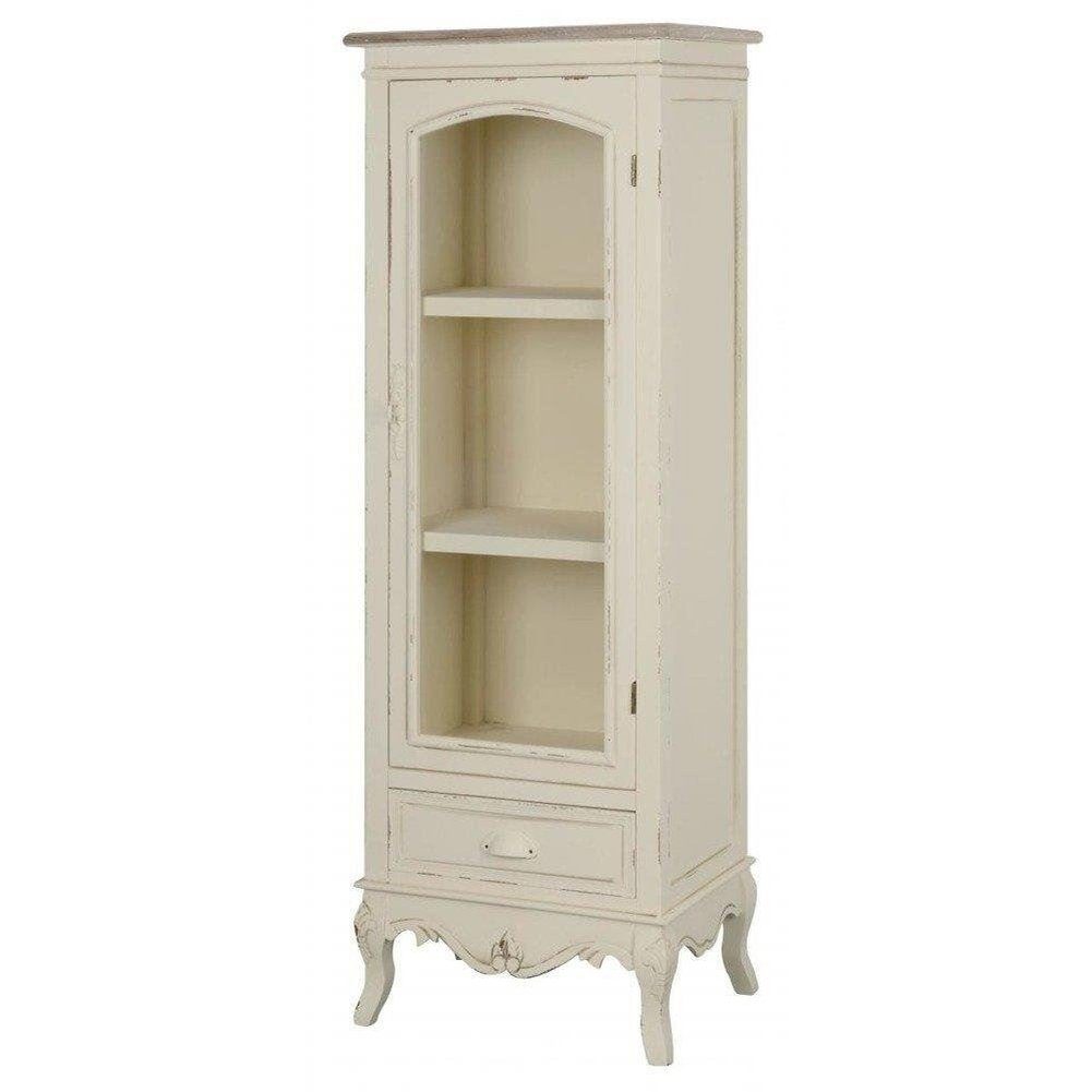 Livin Hill Vitrine Rimini cremefarbene Schnitzereien, günstig online kaufen