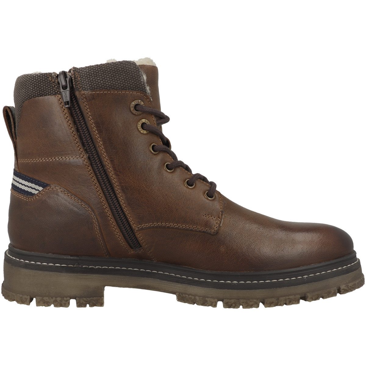 s.Oliver 5-16249-43 Herren Schnürboots Stiefeletten, Stiefel, Winterstiefel, Winterboots, Schneestiefel