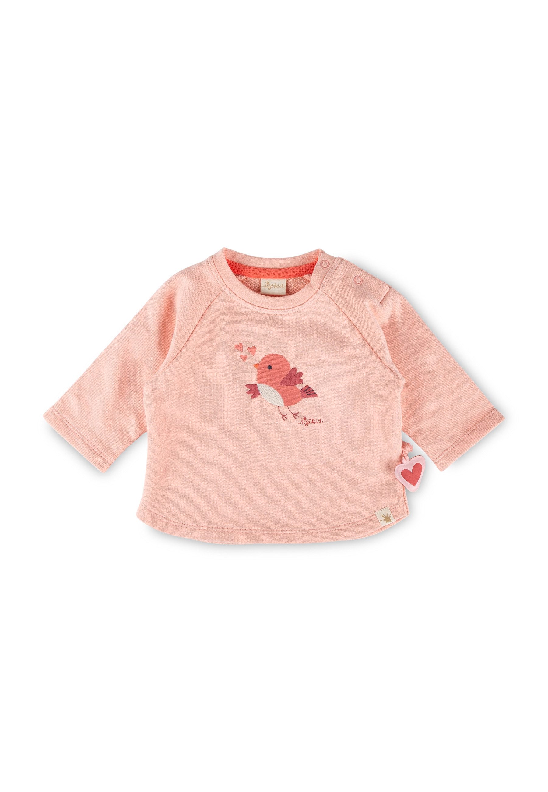 Sigikid Sweatshirt Pink Birds für Babys Mädchen (1-tlg)