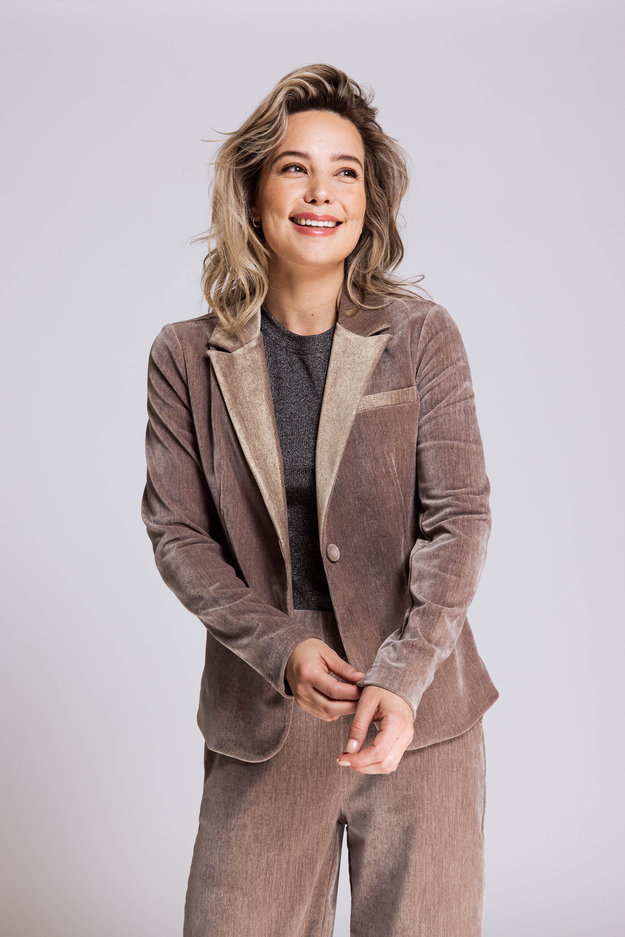 Jerseyblazer ZHSALMA VELVET