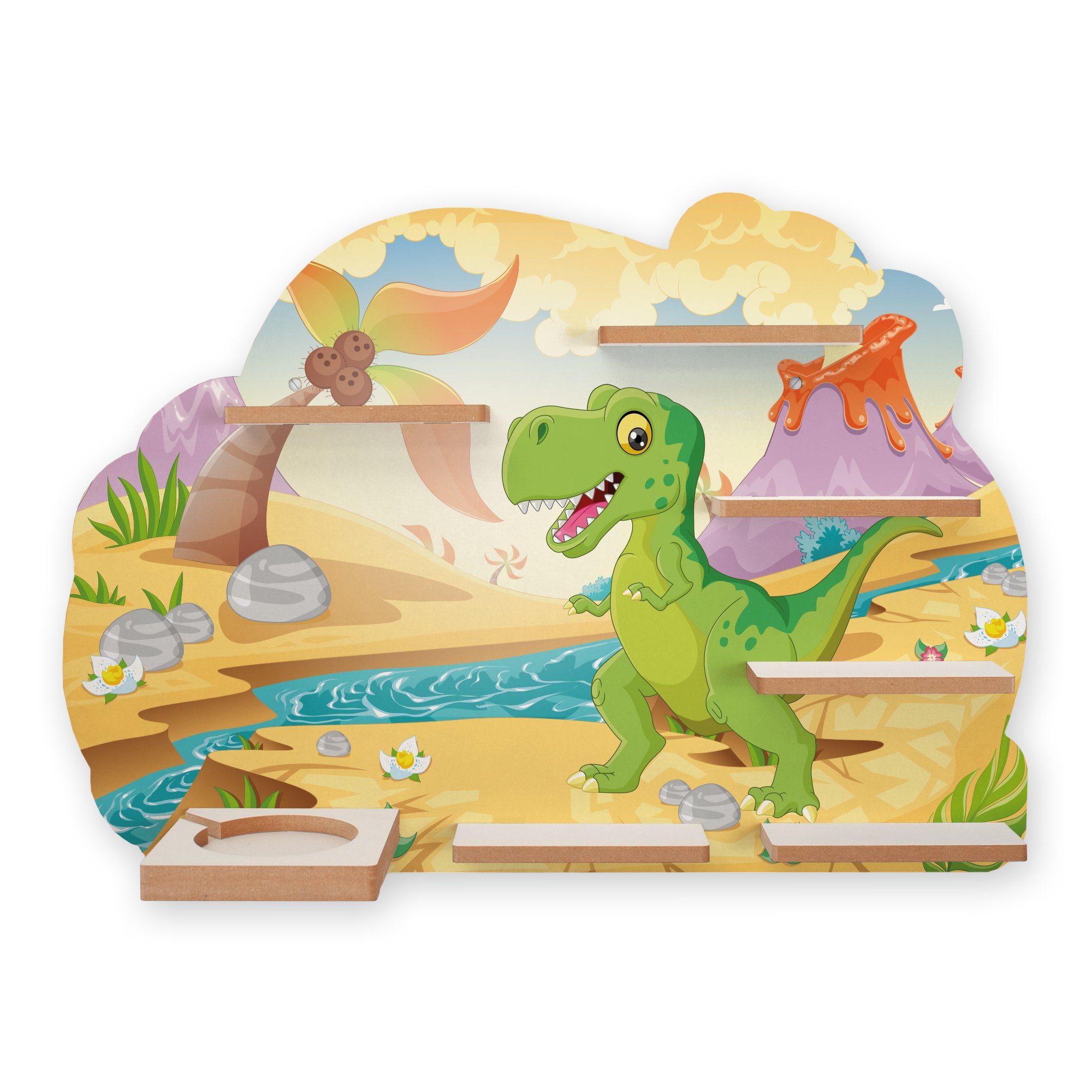 Wandregal MUSIKBOX-REGAL Little Dino