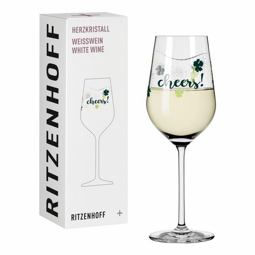 Ritzenhoff Weißweinglas »Herzkristall Weißwein 005«, Kristallglas, Made in Germany