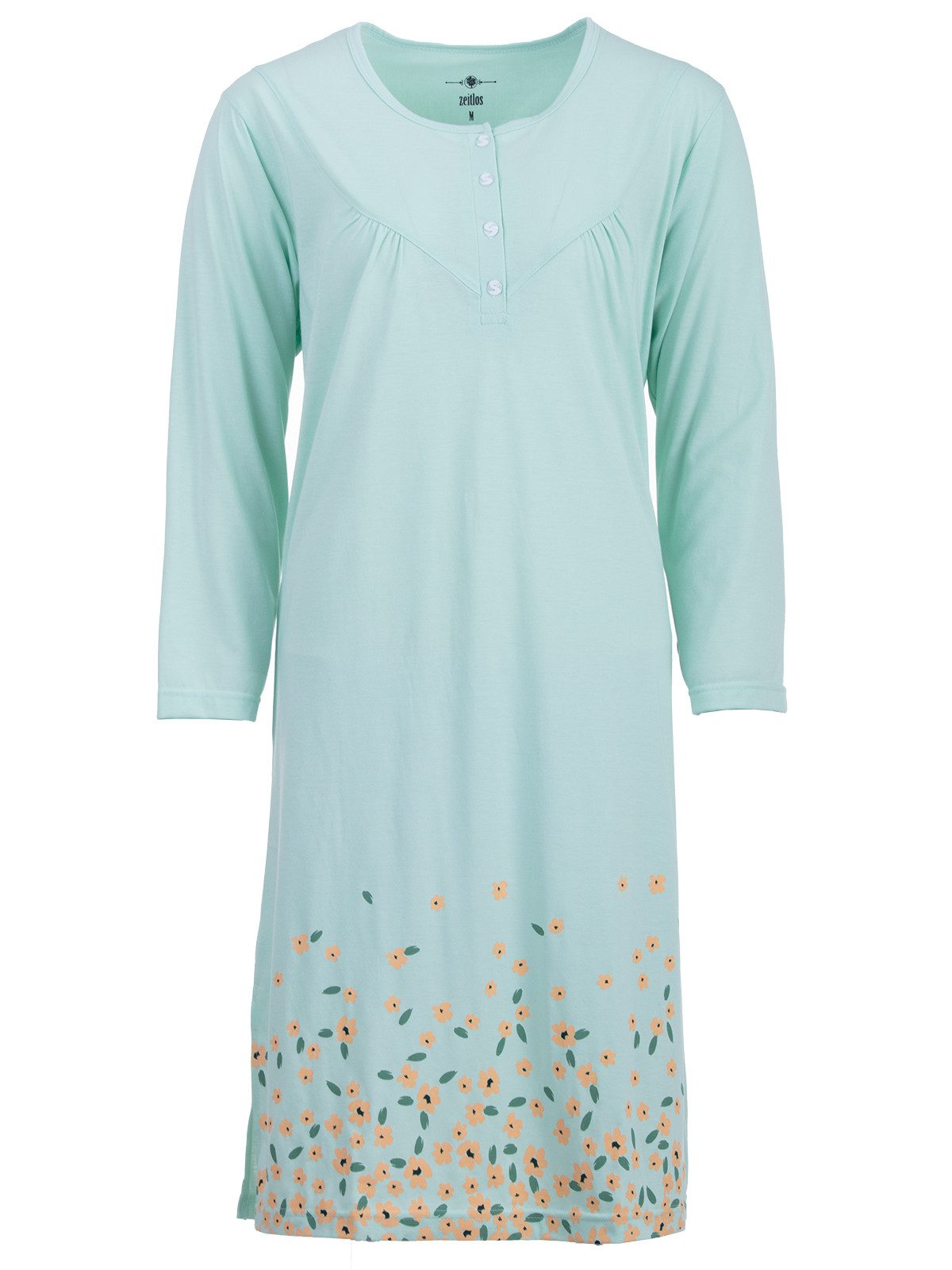 zeitlos Nachthemd Nachthemd Langarm - Romy Blumen günstig online kaufen