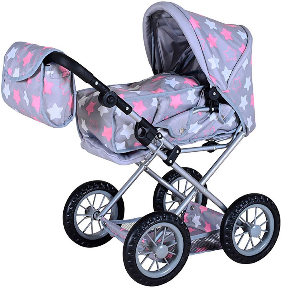 Knorrtoys® Kombi-Puppenwagen Ruby, mit Wickeltasche