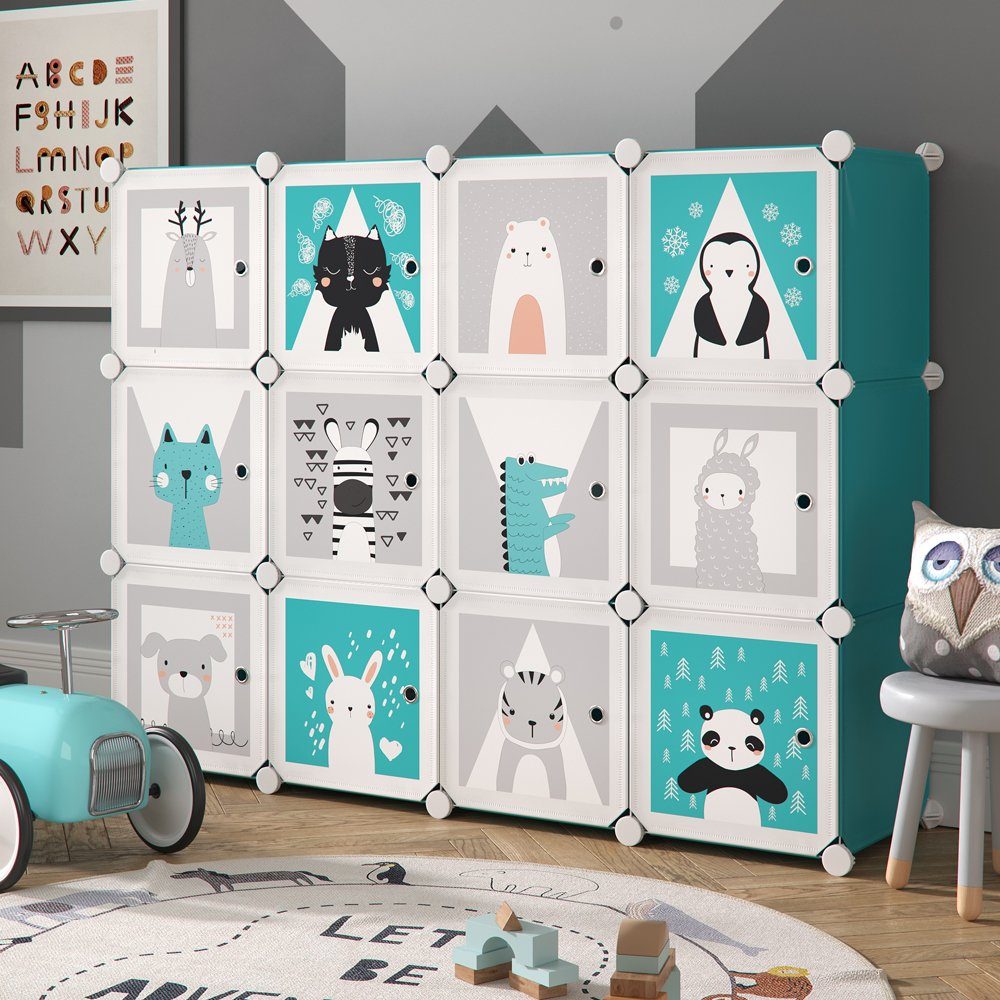 Vicco Bücherregal Andy, Blau, 145 x günstig online kaufen