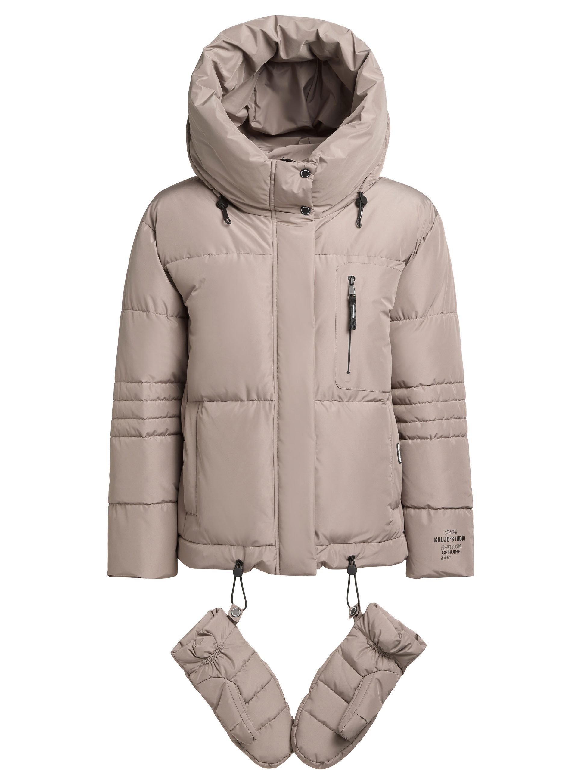 khujo Steppjacke PEEKE2 WITH GLOVES günstig online kaufen