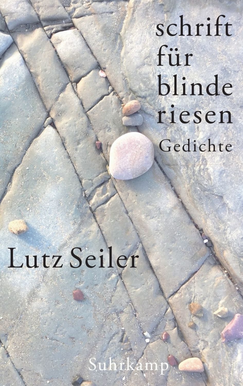 schrift für blinde riesen / Lutz Seiler