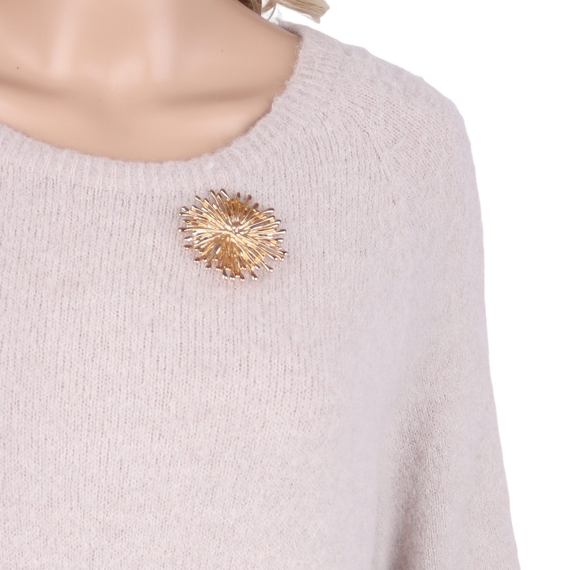 MIRROSI Brosche Magnetbrosche für Damen elegant, festliche Brosche ohne Nadel, wunderschönes Design, Magnetverschluss – Bild 2 von 3