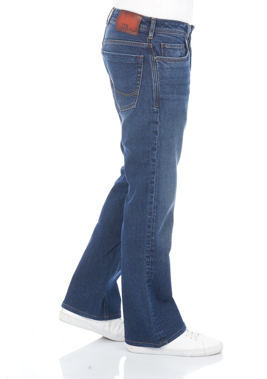 Undamaged (54329) Jeanshose Cut Herren Boot LTB mit Hose Timor Bootcut-Jeans Magne Wash Stretch Denim