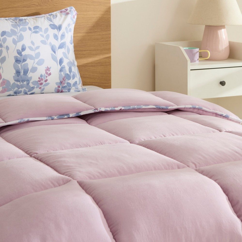 Karaca Bettwäsche Karaca Leaf Bettdecke 155x220 cm + Kissenbezug 50x70 Set, günstig online kaufen