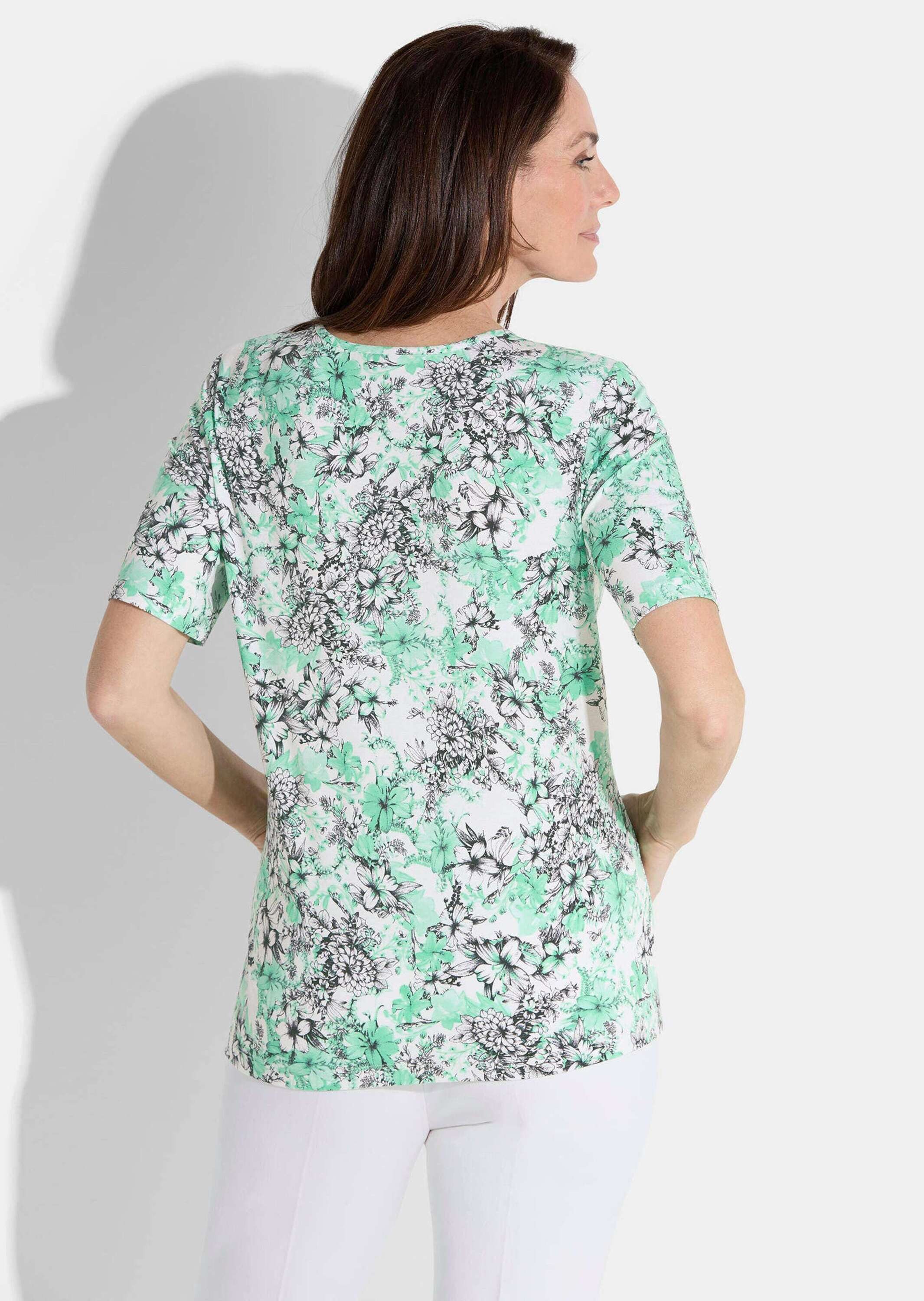 GOLDNER Print-Shirt Kurzgröße: Shirt