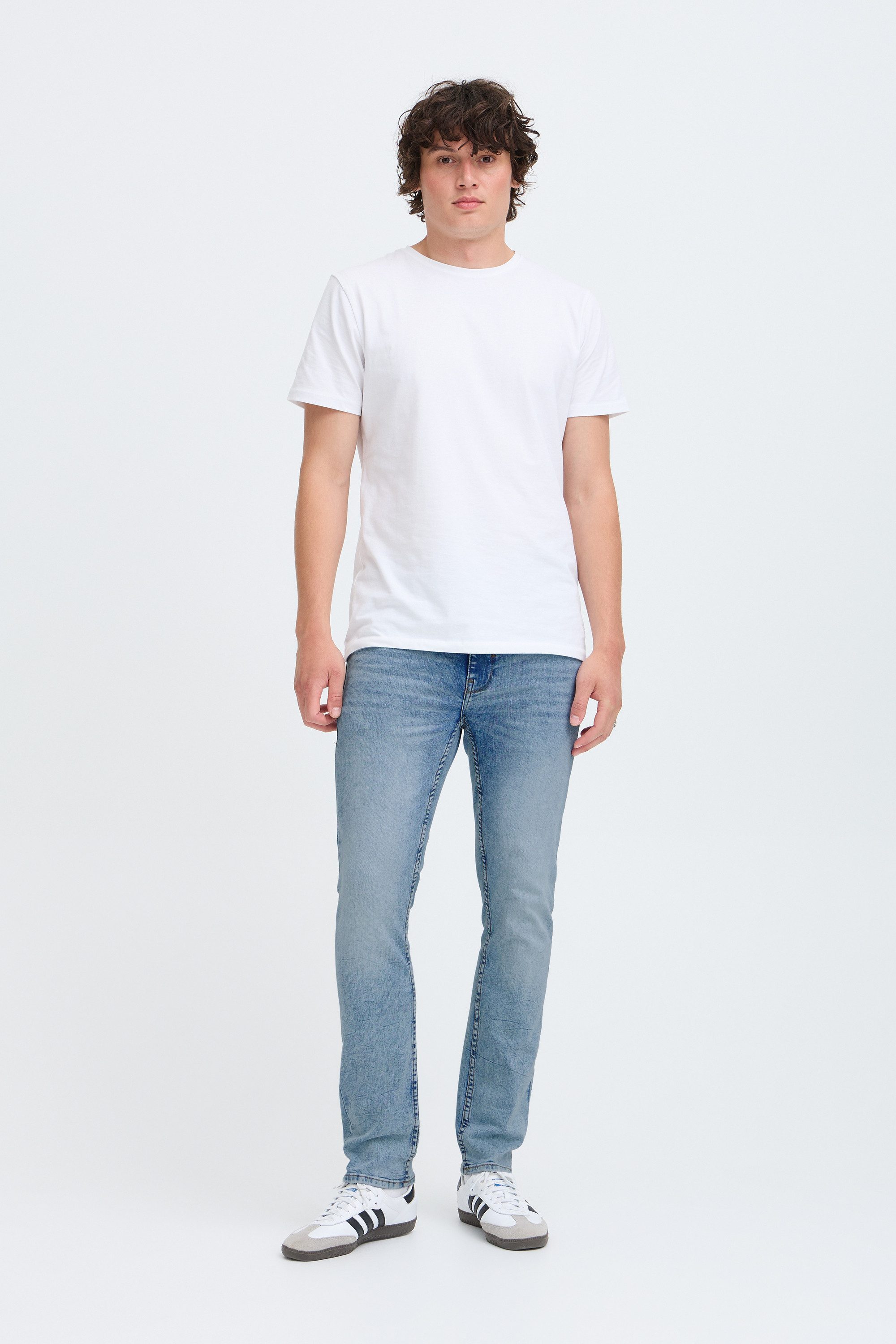 Blend 5-Pocket-Jeans BHJet Modische Slim-Fit-Jeans mit niedriger Bundhöhe und schmalem Bein – Bild 3 von 5