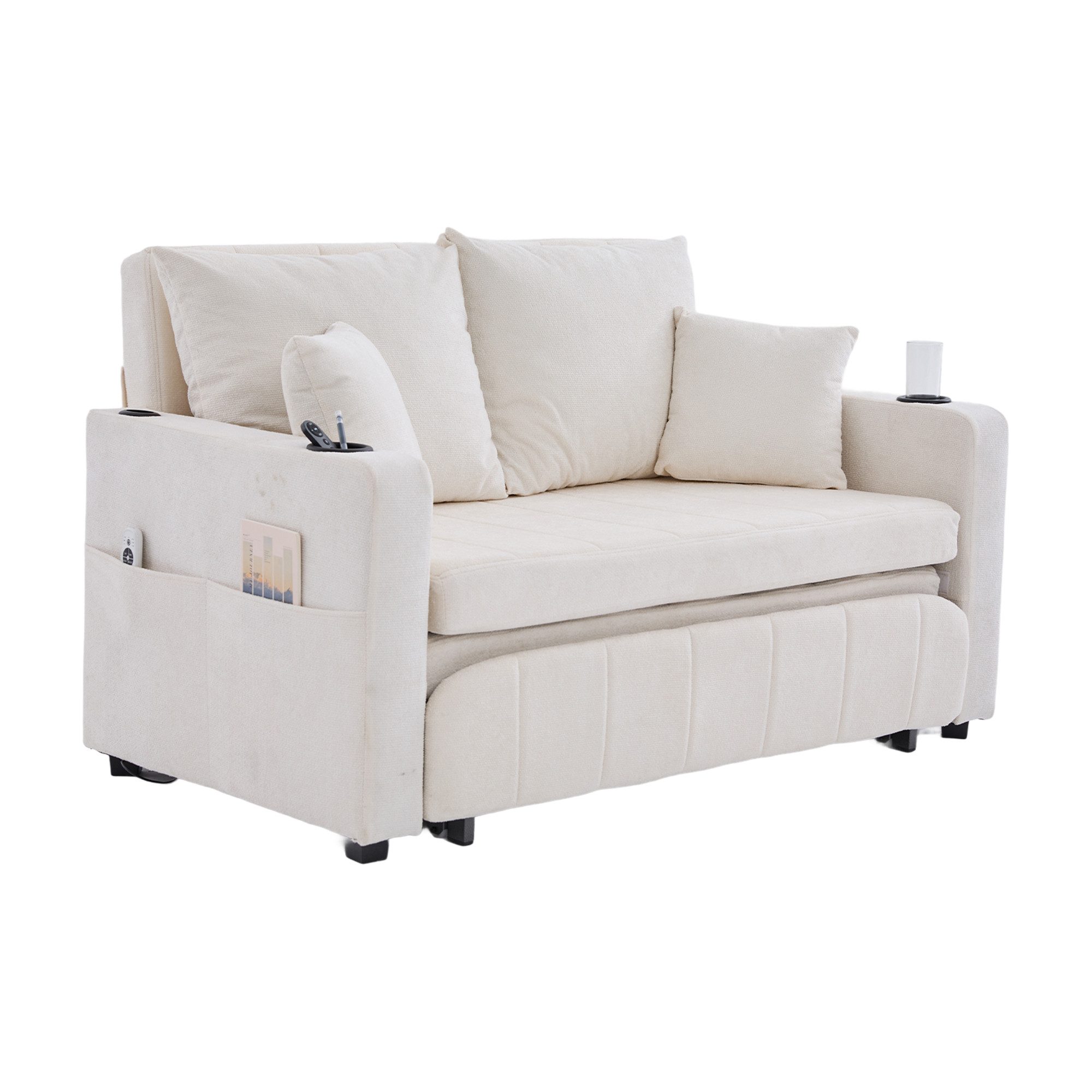 OKWISH Sofa Schlafsofa Loungesofa, mit USB-Ladefunktion günstig online kaufen