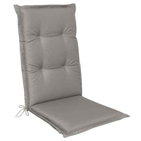 Gardissimo Hochlehnerauflage 2350 Gartenstuhl Auflagen Kissen Polster für Hochlehner, UV-beständig wasserabweisend für Hochlehner-Stühle